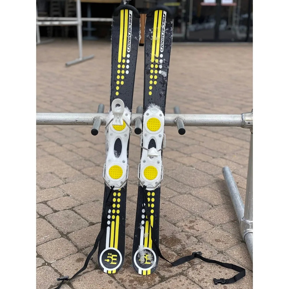 Twin Tip Freestyle Short Skis -for Tricks for Men / Adults