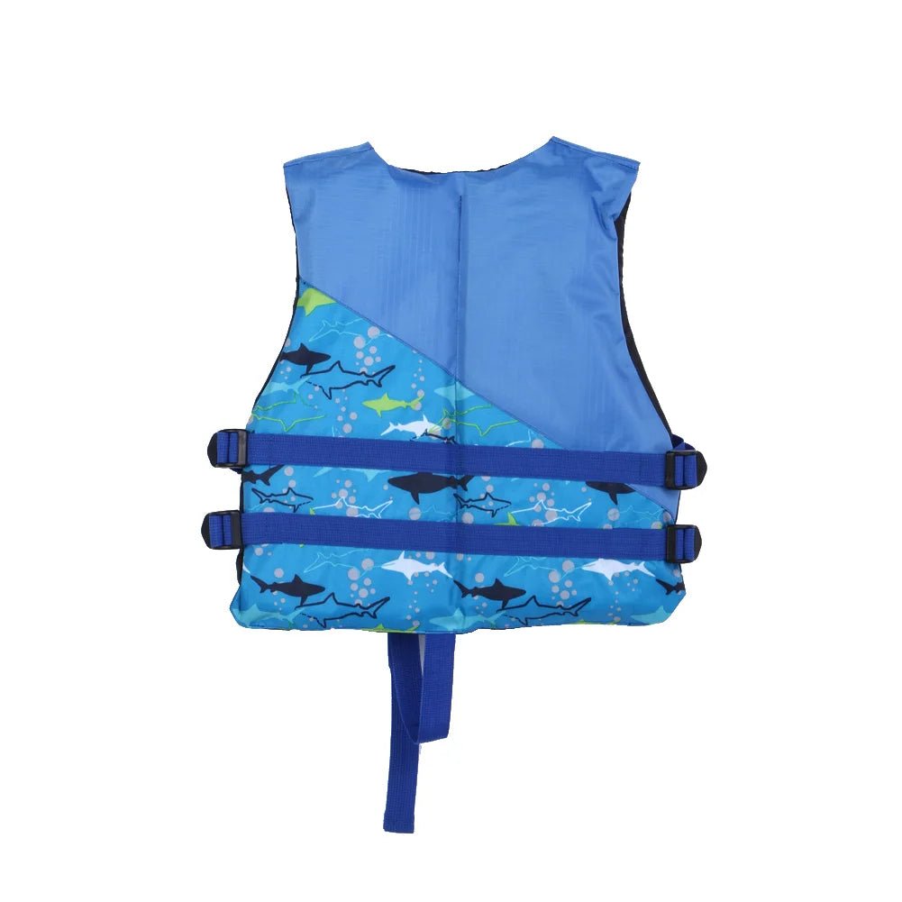 Inflatable Child Safety Vest Swimmer Jackets for 5-10 Years Old Kids