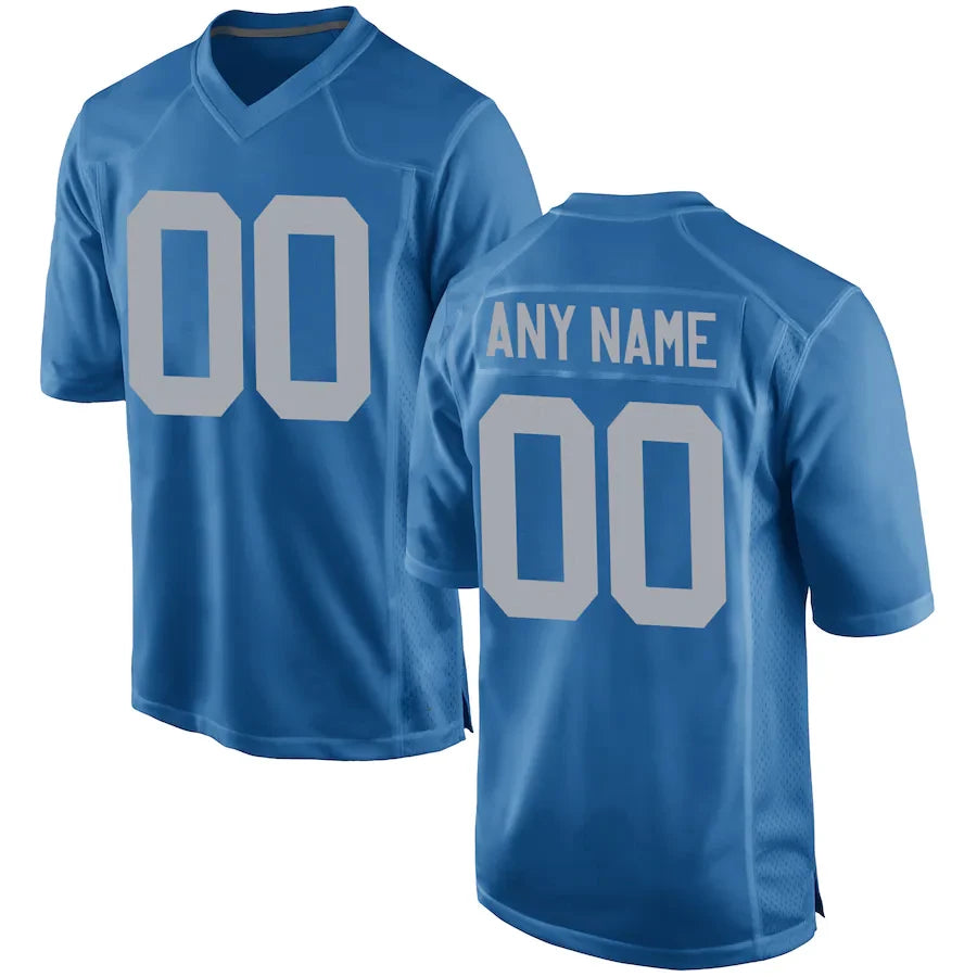 Detroit Football Jersey Your Name Any Number Size All Stitched S-6XL