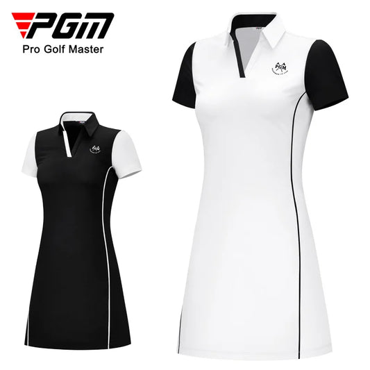 Womens Golf Tennis Polo Dress - Anti-Exposure