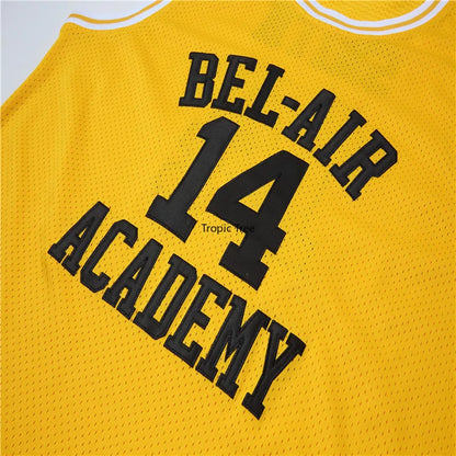 Will Smith Basketball Jersey 14 Bel Air Academy  Banks Stitched Men's Sport Shirt S-XXXL