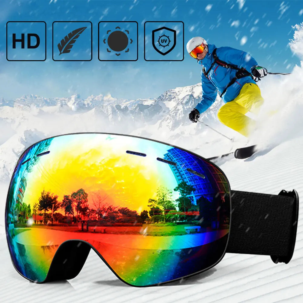 Anti-Fog Snowboard Ski Goggles for Men Women