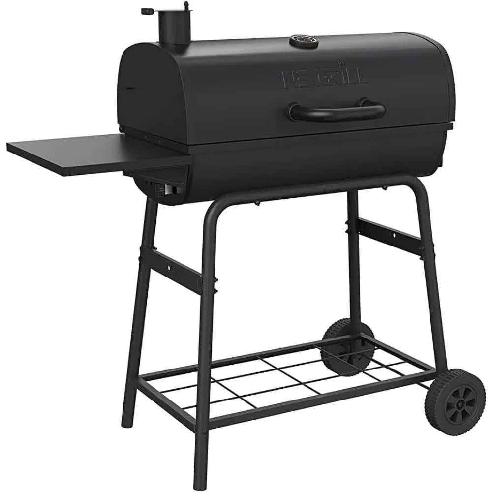 Premium Charcoal Barrel Barbecue Grill