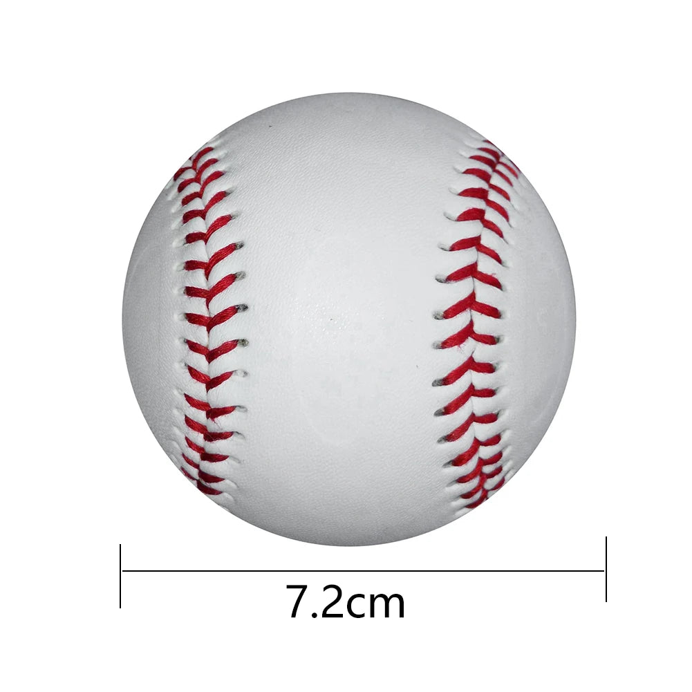 1-9pc  Handmade Baseballs  Rubber Inner Soft Safety Kid  Practice