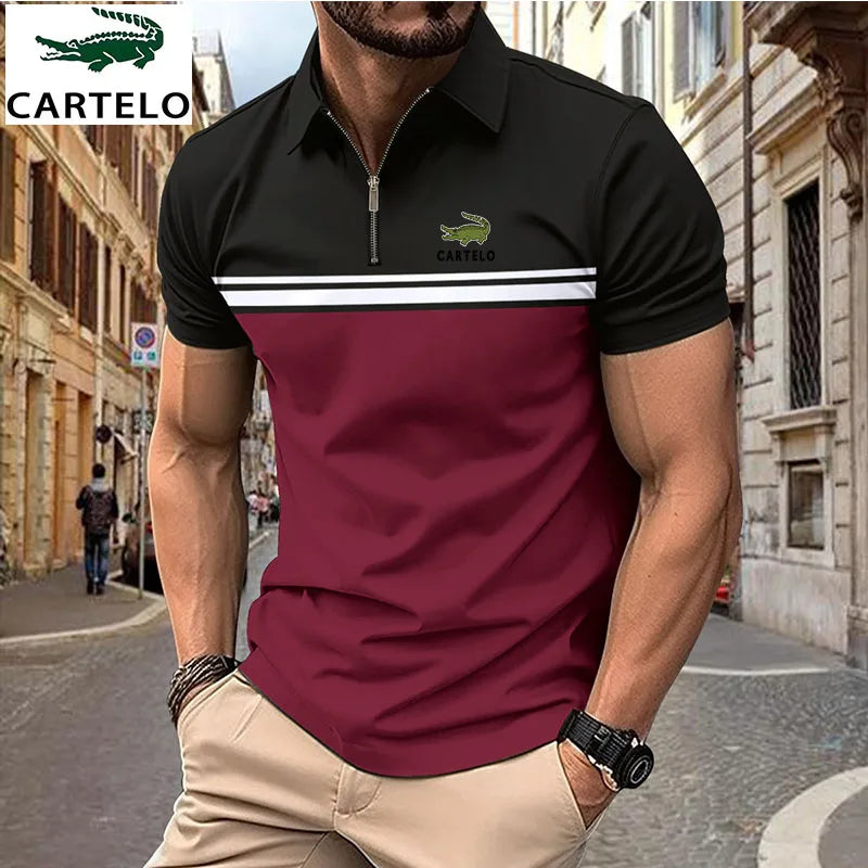 Business casual Polo Golf shirt men's