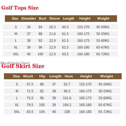 Women s Golf Outfit,  Short Sleeve  Polo Shirt with Lapel & Breathable Sports Pencil Skirt