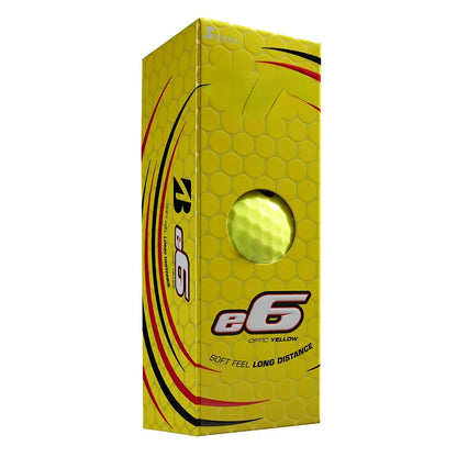 e6 Yellow Golf Ball, Dozen