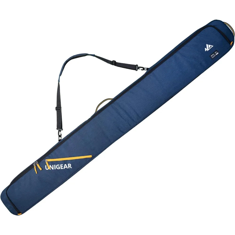 Ski Bag, 360° Fully Padded Protection, up to 192cm for Snow