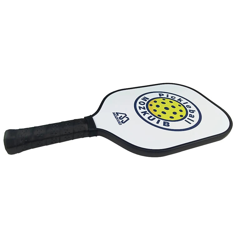 Polypropylene Honeycomb Core White Blue Pickle ball Paddle Carbon Fiber PickleBall Paddle With Cover