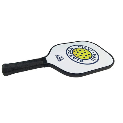 Polypropylene Honeycomb Core White Blue Pickle ball Paddle Carbon Fiber PickleBall Paddle With Cover