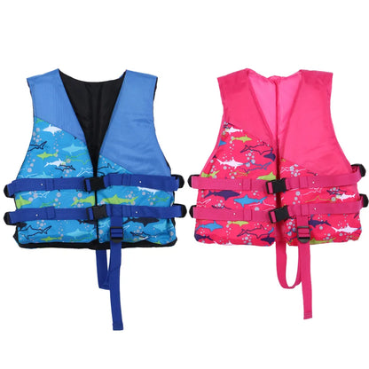 Inflatable Child Safety Vest Swimmer Jackets  for 5-10 Years Old Kids