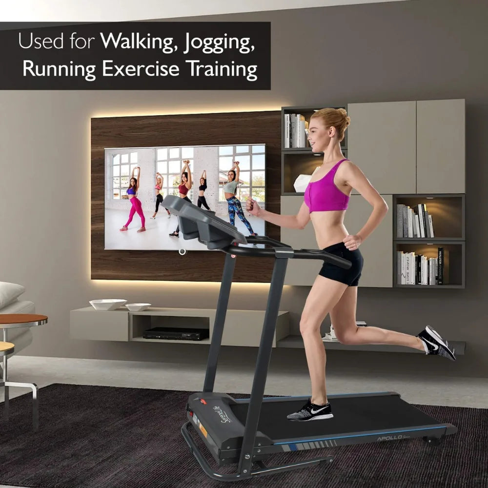 Folding Treadmill - with LCD for Walking & Running