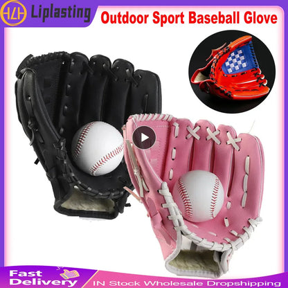 Baseball Softball Glove  Size 9.5/10.5/11.5/12.5 Left Hand For Kids/Adults Men Woman