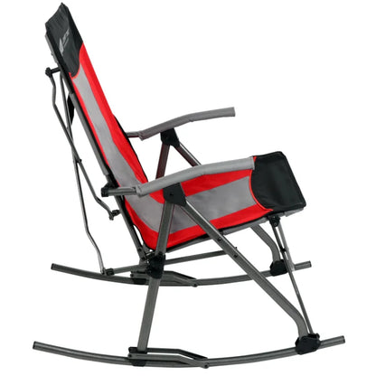 Folding Outdoor Rocking Chair with Carry Bag