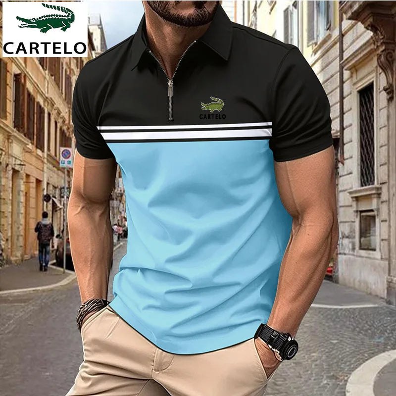 Business casual Polo Golf shirt men's