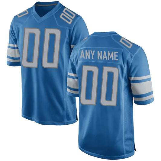 Detroit Football Jersey Your Name Any Number Size All Stitched S-6XL