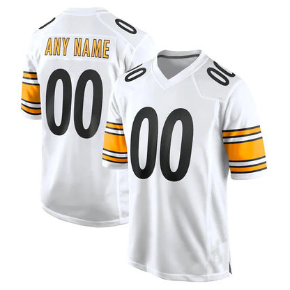 Customized Pittsburgh Football Jersey Personalized Your Name Any Number Size All Stitched XS-6XL