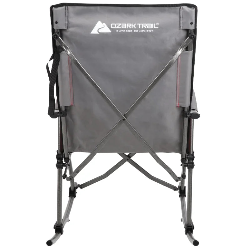 Folding Outdoor Rocking Chair with Carry Bag