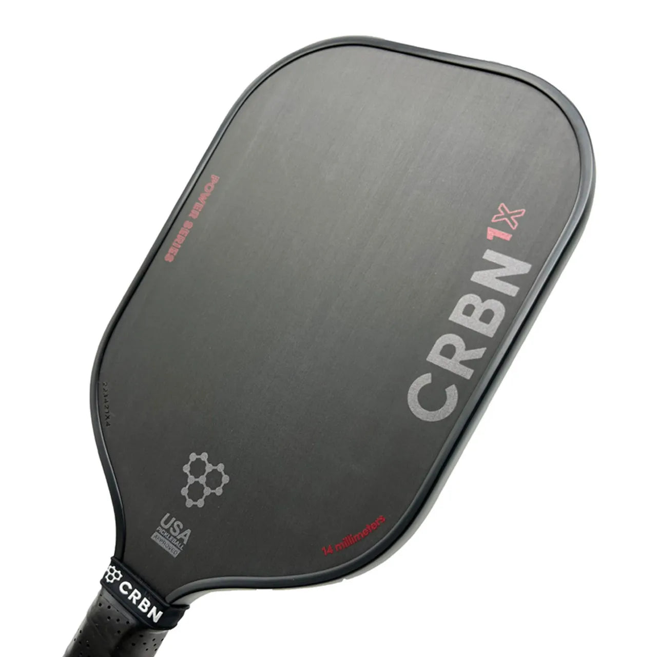 Pickleball Paddle USAPA Approved Carbon Friction Surface Fiber Maximum Spin Lightweight Paddle Dura Foam Edge