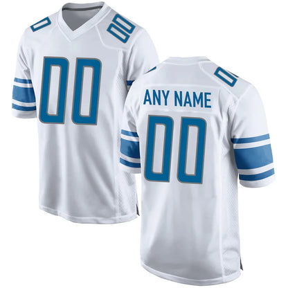 Detroit Football Jersey Your Name Any Number Size All Stitched S-6XL